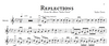 Reflections – Violin Sheet Music with Play-Along Piano Accompaniment
