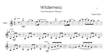 Wilderness – VIOLIN Sheet Music with Play-Along Piano