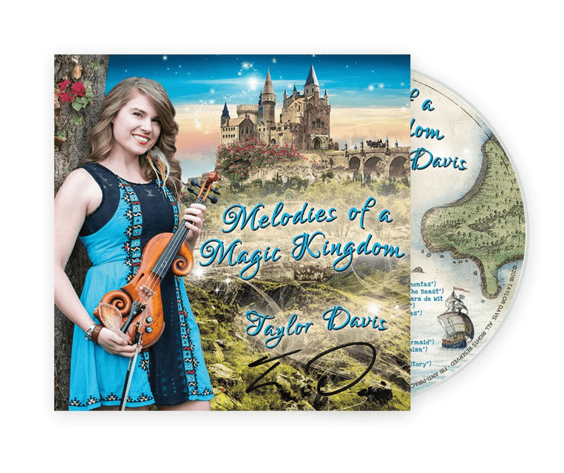 (SIGNED) Taylor Davis - Melodies Of A Magic Kingdom CD