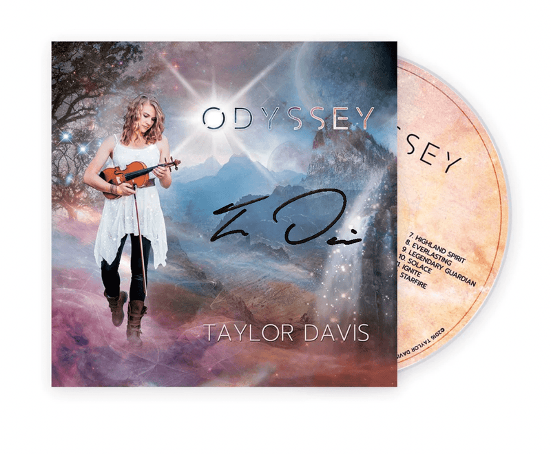 (SIGNED) Taylor Davis - Odyssey CD