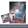 Odyssey  - Physical Sheet Music Book & CD Bundle