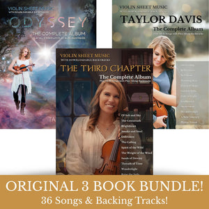 The Original Sheet Music Book Bundle (3 Books)!