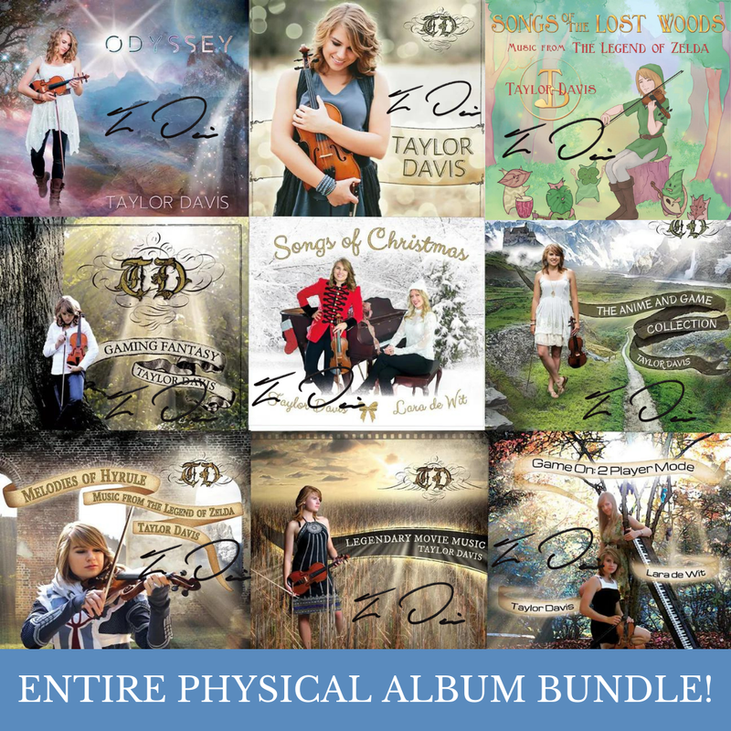 10 Album Collection Bundle – SIGNED PHYSICAL ALBUMS