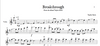 Breakthrough – VIOLIN Sheet Music with Play-Along Backtrack