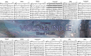 Odyssey Album – VIOLIN Sheet Music Bundle – DIGITAL DOWNLOAD