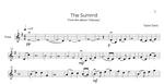 The Summit – VIOLIN Sheet Music with Play-Along Backtrack